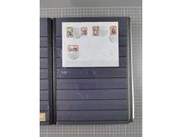 GREEK OCCUPATIONS &amp; LOCALS: 1859/1942 (ca.), mint never hinged/unused and used collection with 24 covers, many duplicates