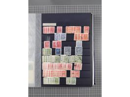 GREEK OCCUPATIONS &amp; LOCALS: 1859/1942 (ca.), mint never hinged/unused and used collection with 24 covers, many duplicates