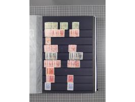 GREEK OCCUPATIONS &amp; LOCALS: 1859/1942 (ca.), mint never hinged/unused and used collection with 24 covers, many duplicates