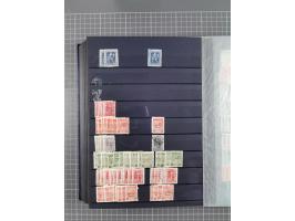 GREEK OCCUPATIONS &amp; LOCALS: 1859/1942 (ca.), mint never hinged/unused and used collection with 24 covers, many duplicates