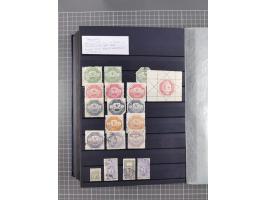 GREEK OCCUPATIONS &amp; LOCALS: 1859/1942 (ca.), mint never hinged/unused and used collection with 24 covers, many duplicates