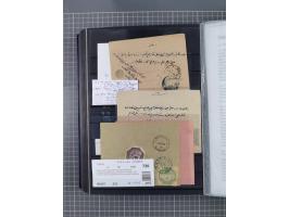 GREEK OCCUPATIONS &amp; LOCALS: 1859/1942 (ca.), mint never hinged/unused and used collection with 24 covers, many duplicates