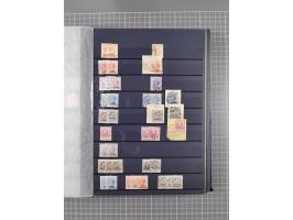 GREEK OCCUPATIONS &amp; LOCALS: 1859/1942 (ca.), mint never hinged/unused and used collection with 24 covers, many duplicates