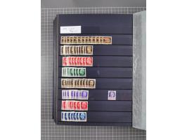 GREEK OCCUPATIONS &amp; LOCALS: 1859/1942 (ca.), mint never hinged/unused and used collection with 24 covers, many duplicates