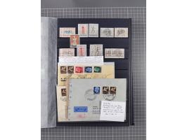 GREEK OCCUPATIONS &amp; LOCALS: 1859/1942 (ca.), mint never hinged/unused and used collection with 24 covers, many duplicates