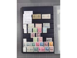 GREEK OCCUPATIONS &amp; LOCALS: 1859/1942 (ca.), mint never hinged/unused and used collection with 24 covers, many duplicates