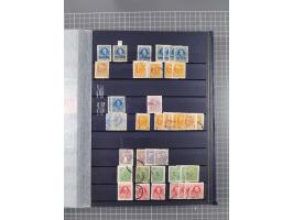 GREEK OCCUPATIONS &amp; LOCALS: 1859/1942 (ca.), mint never hinged/unused and used collection with 24 covers, many duplicates