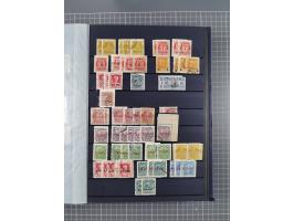 GREEK OCCUPATIONS &amp; LOCALS: 1859/1942 (ca.), mint never hinged/unused and used collection with 24 covers, many duplicates