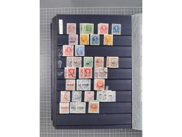 GREEK OCCUPATIONS &amp; LOCALS: 1859/1942 (ca.), mint never hinged/unused and used collection with 24 covers, many duplicates