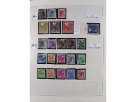 1948, sehr reichhaltige fast ausschließlich postfrische Material-Sammlung des Bezirk 3 mit vielen hunderten Marken sauber sor