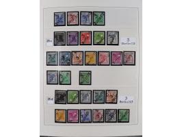 1948, sehr reichhaltige fast ausschließlich postfrische Material-Sammlung des Bezirk 3 mit vielen hunderten Marken sauber sor