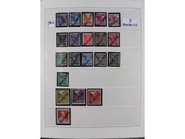 1948, sehr reichhaltige fast ausschließlich postfrische Material-Sammlung des Bezirk 3 mit vielen hunderten Marken sauber sor