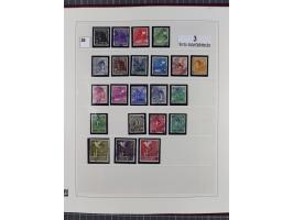 1948, sehr reichhaltige fast ausschließlich postfrische Material-Sammlung des Bezirk 3 mit vielen hunderten Marken sauber sor