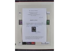 1948, sehr reichhaltige fast ausschließlich postfrische Material-Sammlung des Bezirk 3 mit vielen hunderten Marken sauber sor