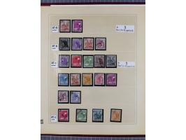 1948, sehr reichhaltige fast ausschließlich postfrische Material-Sammlung des Bezirk 3 mit vielen hunderten Marken sauber sor