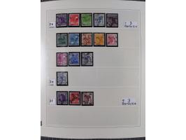 1948, sehr reichhaltige fast ausschließlich postfrische Material-Sammlung des Bezirk 3 mit vielen hunderten Marken sauber sor