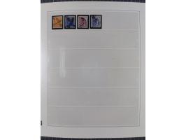 1948, sehr reichhaltige fast ausschließlich postfrische Material-Sammlung des Bezirk 3 mit vielen hunderten Marken sauber sor