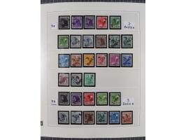 1948, sehr reichhaltige fast ausschließlich postfrische Material-Sammlung des Bezirk 3 mit vielen hunderten Marken sauber sor