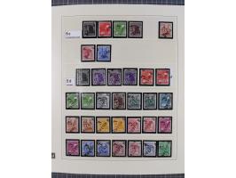 1948, sehr reichhaltige fast ausschließlich postfrische Material-Sammlung des Bezirk 3 mit vielen hunderten Marken sauber sor