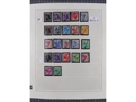 1948, sehr reichhaltige fast ausschließlich postfrische Material-Sammlung des Bezirk 3 mit vielen hunderten Marken sauber sor