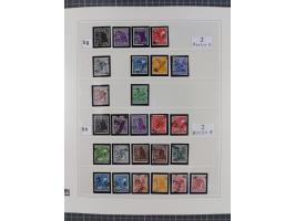 1948, sehr reichhaltige fast ausschließlich postfrische Material-Sammlung des Bezirk 3 mit vielen hunderten Marken sauber sor