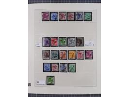 1948, sehr reichhaltige fast ausschließlich postfrische Material-Sammlung des Bezirk 3 mit vielen hunderten Marken sauber sor