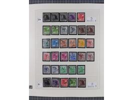 1948, sehr reichhaltige fast ausschließlich postfrische Material-Sammlung des Bezirk 3 mit vielen hunderten Marken sauber sor