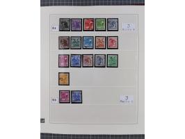 1948, sehr reichhaltige fast ausschließlich postfrische Material-Sammlung des Bezirk 3 mit vielen hunderten Marken sauber sor