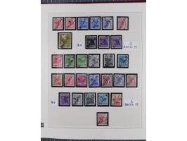 1948, sehr reichhaltige fast ausschließlich postfrische Material-Sammlung des Bezirk 3 mit vielen hunderten Marken sauber sor