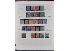 1948, sehr reichhaltige fast ausschließlich postfrische Material-Sammlung des Bezirk 3 mit vielen hunderten Marken sauber sor