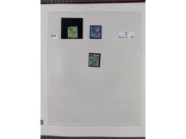 1948, sehr reichhaltige fast ausschließlich postfrische Material-Sammlung des Bezirk 3 mit vielen hunderten Marken sauber sor