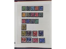 1948, sehr reichhaltige fast ausschließlich postfrische Material-Sammlung des Bezirk 3 mit vielen hunderten Marken sauber sor