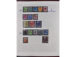 1948, sehr reichhaltige fast ausschließlich postfrische Material-Sammlung des Bezirk 3 mit vielen hunderten Marken sauber sor