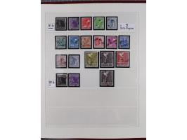 1948, sehr reichhaltige fast ausschließlich postfrische Material-Sammlung des Bezirk 3 mit vielen hunderten Marken sauber sor