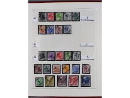 1948, sehr reichhaltige fast ausschließlich postfrische Material-Sammlung des Bezirk 3 mit vielen hunderten Marken sauber sor