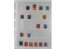 1948, sehr reichhaltige fast ausschließlich postfrische Material-Sammlung des Bezirk 3 mit vielen hunderten Marken sauber sor