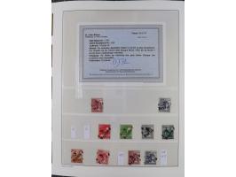 1948, sehr reichhaltige fast ausschließlich postfrische Material-Sammlung des Bezirk 3 mit vielen hunderten Marken sauber sor