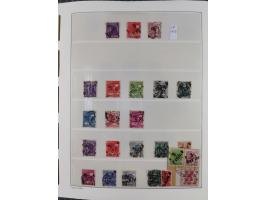 1948, sehr reichhaltige fast ausschließlich postfrische Material-Sammlung des Bezirk 3 mit vielen hunderten Marken sauber sor