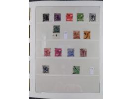 1948, sehr reichhaltige fast ausschließlich postfrische Material-Sammlung des Bezirk 3 mit vielen hunderten Marken sauber sor