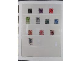 1948, sehr reichhaltige fast ausschließlich postfrische Material-Sammlung des Bezirk 3 mit vielen hunderten Marken sauber sor