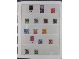 1948, sehr reichhaltige fast ausschließlich postfrische Material-Sammlung des Bezirk 3 mit vielen hunderten Marken sauber sor