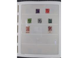 1948, sehr reichhaltige fast ausschließlich postfrische Material-Sammlung des Bezirk 3 mit vielen hunderten Marken sauber sor