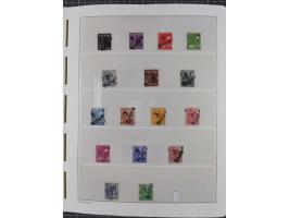 1948, sehr reichhaltige fast ausschließlich postfrische Material-Sammlung des Bezirk 3 mit vielen hunderten Marken sauber sor