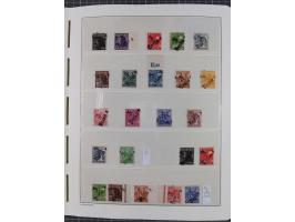 1948, sehr reichhaltige fast ausschließlich postfrische Material-Sammlung des Bezirk 3 mit vielen hunderten Marken sauber sor