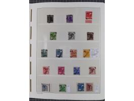 1948, sehr reichhaltige fast ausschließlich postfrische Material-Sammlung des Bezirk 3 mit vielen hunderten Marken sauber sor