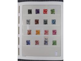 1948, sehr reichhaltige fast ausschließlich postfrische Material-Sammlung des Bezirk 3 mit vielen hunderten Marken sauber sor