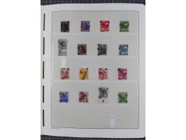 1948, sehr reichhaltige fast ausschließlich postfrische Material-Sammlung des Bezirk 3 mit vielen hunderten Marken sauber sor