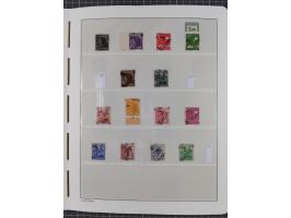 1948, sehr reichhaltige fast ausschließlich postfrische Material-Sammlung des Bezirk 3 mit vielen hunderten Marken sauber sor