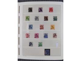 1948, sehr reichhaltige fast ausschließlich postfrische Material-Sammlung des Bezirk 3 mit vielen hunderten Marken sauber sor