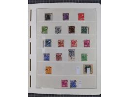 1948, sehr reichhaltige fast ausschließlich postfrische Material-Sammlung des Bezirk 3 mit vielen hunderten Marken sauber sor